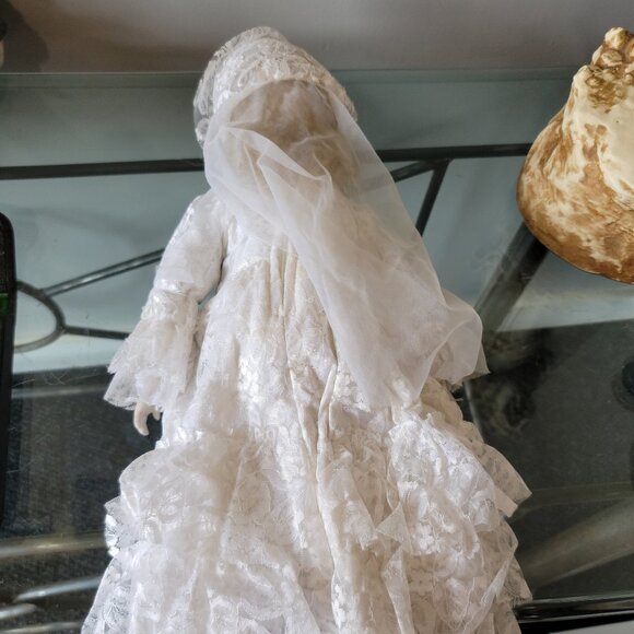 Vintage 1977 Albert E. Price Porcelain Bride Doll - Picture 3 of 8